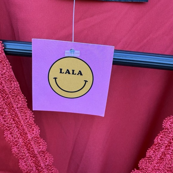 Dressed In LALA Maxi Dress No Risk No Magic Orange Flame XL - Picture 3 of 9